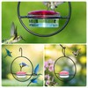 Humble Slim Hummingbird Feeder, 3 Pcs Metal Hanging Ant and