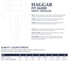 Haggar Men's Hybrid 9" Inseam Performance Short, Sky, 42