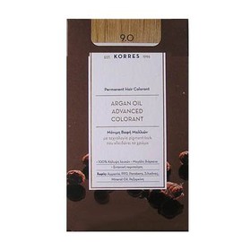Korres Argan Oil Advanced Colorant 50ml Permanent Hair Colorant 9.0 Very Light Blonde