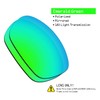 SmartVLT Polarized AR Coated Emerald Green Replacement Lenses for Oakley