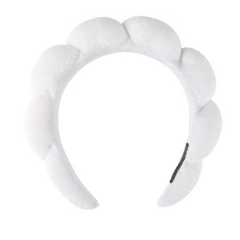 Diademas De Spa Para Lavarse La Cara, Diadema De Maquillaje, Diademas Para El Cuidado De La Piel, Diadema Facial De Burbujas, Diadema De Toalla, Banda Para El Blanco 1 Unidad (Paquete De 1)