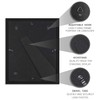 Icona Bay 8.5x11 Diploma Frames (Black, 12 Pack), Sturdy Wood