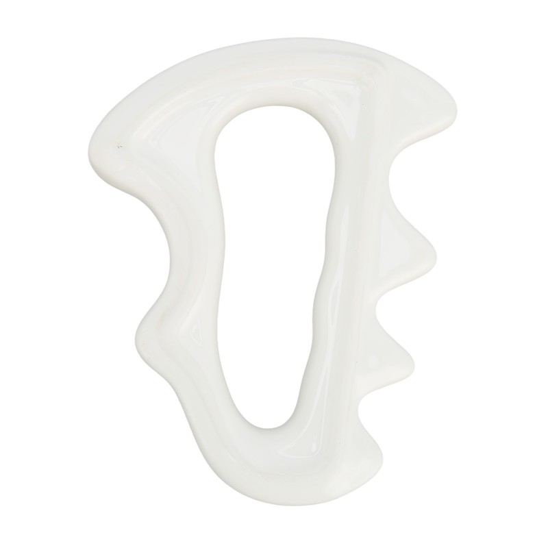 Body Face Ceramic Gua Sha Massager Static Free Eliminate Cellulite