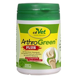cdVet ArthroGreen Plus 25g - natürliche und effektive Nahrungsergänzung zur Unterstützung der Gelenke für Hund und für Katze durch Vitamine und Mineralien