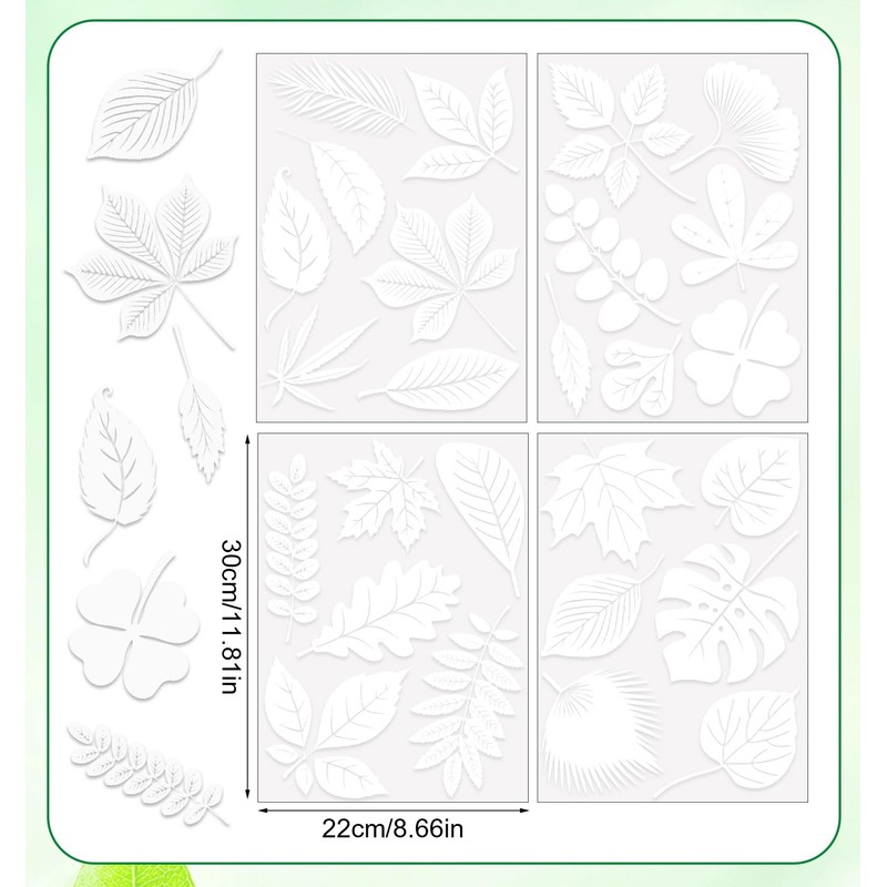 Window Clings for Birds, 26 Pcs Window Decals to Prevent