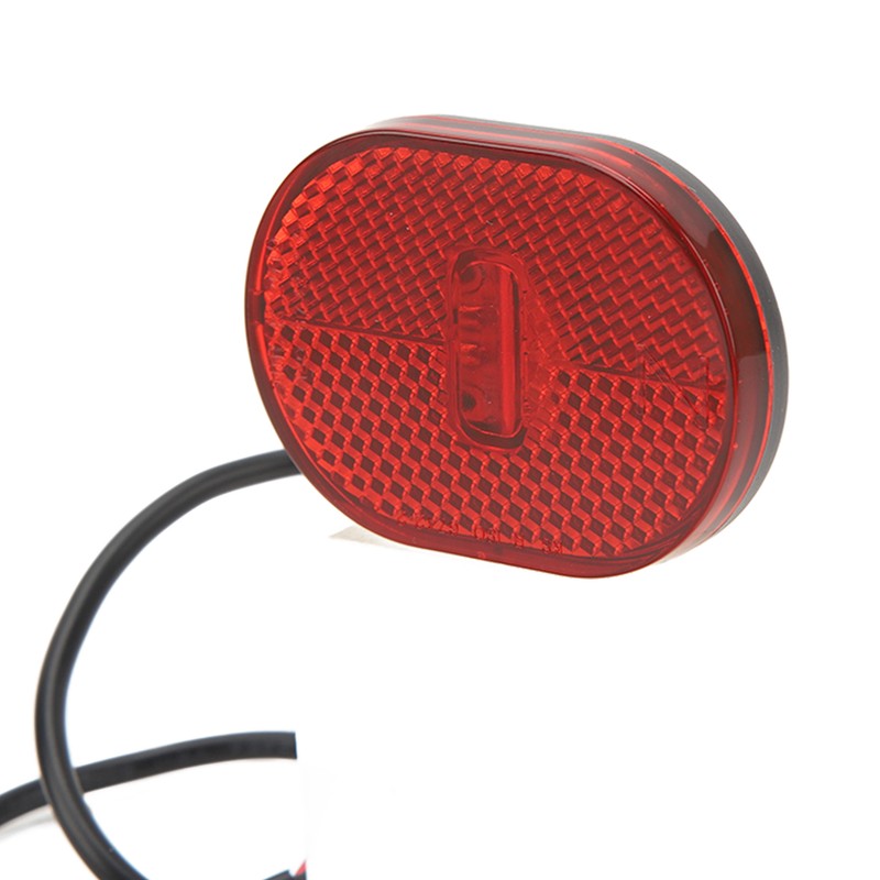 Electric Scooter Rear Tail Light Easy To Install Waterproof Lightweight
