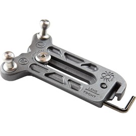 Spider Holster SpiderPro Lens Collar Plate V2 for Any Spider Camera Holster System with Left and Right Side Spider Anti-Twist Camera Pins