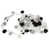 Rayher 55853573 Pom Pom Trim, Ball Fringe Ribbon for Sewing,
