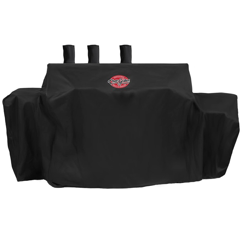 Char-Griller® 3-Burner Dual Fuel Expandable Propane Gas and Charcoal Outdoor