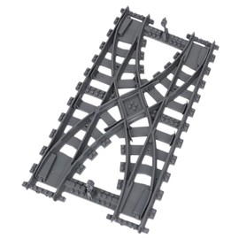 City Railway Rails Set of 2 Toy Railway Rails City Train Rails Accessories Rail Accessories Clamping Blocks for Girls and Boys Gift