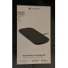 mophie 409903633 Dual Wireless Charging Pad For Qi-Enabled Devices