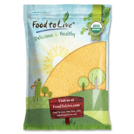 Food to Live Organic Hulled Millet, 10 Pounds – Whole Grain Seeds, Non-GMO, Kosher, Raw, Bulk, Product of the USA
