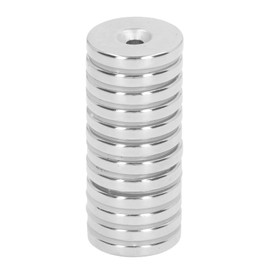 12 Pcs Neodymium Magnet 30x5mm Heavy Duty Strong Magnetism Round Neodymium Magnet with 5mm Hole