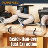 POWERTEC Clear PVC Pipe 2-1/2" x 36" Long, 1PK Rigid