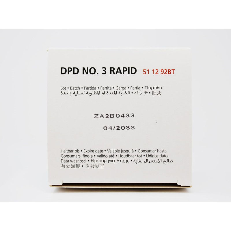Lovibond DPD No 3 Rapid Dissolve Test Tablets-500