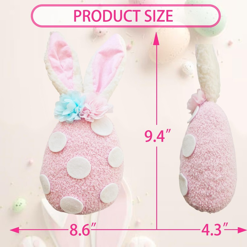 Easter Christmas Tree Topper Decorations, 9 Inches Large Easter Christmas