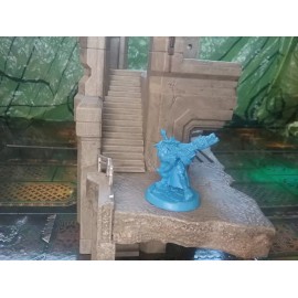 Chaos Chronicles Mutant Mutant Chronicles rare Illian Templar Hero model Figure Target Games Warzone