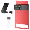 ZenxyHoC Chicken Coop Door Solar Powered with Programmable Remote Control,