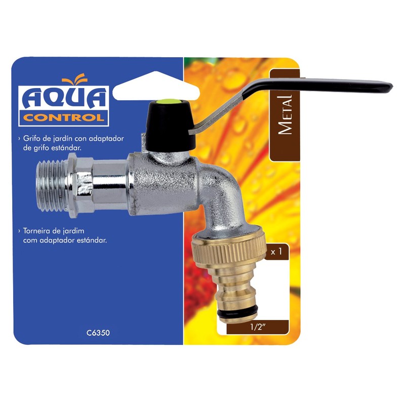 Aqua Control C6350 - Garden Faucet, Chrome