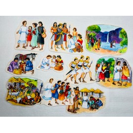Story Time Felts Alma Felt Figures for Flannel Boards Scripture Stories LDS Book of Mormon Come Follow Me