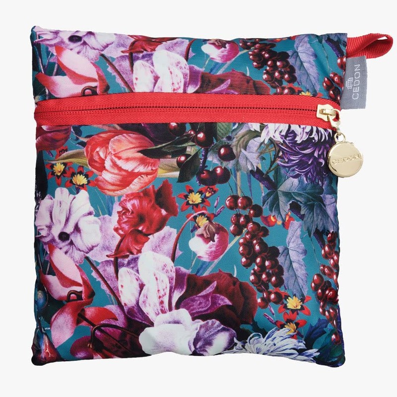 CEDON Easy Travel Bag de Luxe Flower Bouquet, purple