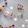 Water ball beads Handmade nail tips - Petit Coffin /