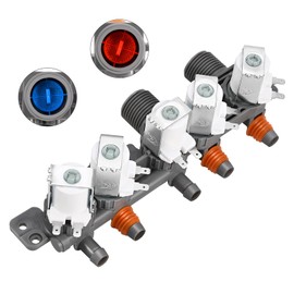 2024 UPGRADED AJU75152601 AJU73213301 Washer Water Inlet Valve Compatible With LG WT1101CW WT4870CW WT7200CW Kenmore 79631522211 Repalces 5221EA1008F TAW35618287 AP5668417