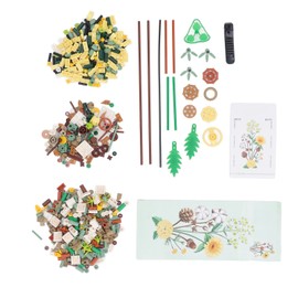 Building Blocks Forever Bouquet DIY Home Decor Artificial Flowers Building for Girls Birthday Present 1670