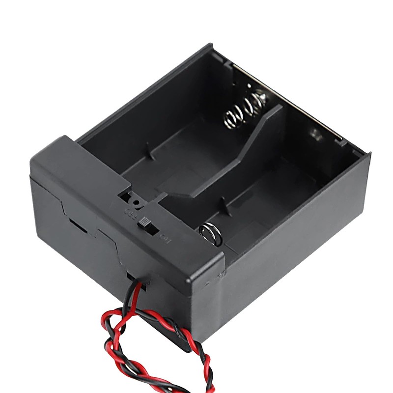 hrsyyl 2pcs D Size Battery Holder 2 Slot D Cell