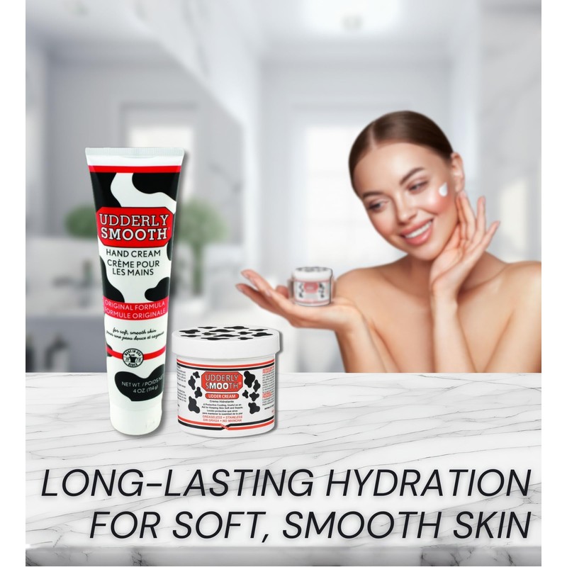 Udderly Smooth Hand Cream 4 oz + Udderly Smooth Body
