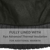 RockJock Striped Knitted Fleece Lined Beanie HAT with R40 Thermal