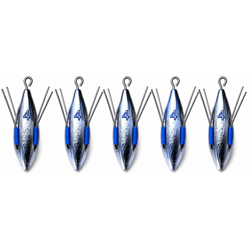 Distance Sea Fishing Grip Weights with Breakout Wires, Long Casting