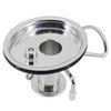 Pyhodi Stainless Steel 1.5in 3 Clamp Corny Keg Lid, Carbonation