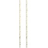 Okato Straws Metallic Gold Star Silver Star 0.6 x 19.5