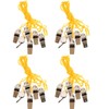 SUPVOX 24Pcs Whistles with Lanyards Portable Outdoor Referee Whistles Durable