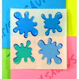 Sandylion Vintage Sandylion Blue Splash Sticker Mod