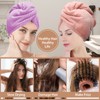CZZXI 3 PCS Microfiber Hair Towel, Hair Wraps for Women