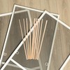 Pack of 10 Triangular Wooden Strips Moulding Moulding Moulding Wooden