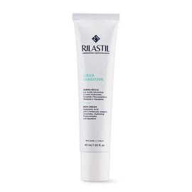 Rilastil Aqua Sensitive Gel Eye Contour, Moisturising, Anti-Pockets, Dark Circles, for All Skin Types, 15 ml