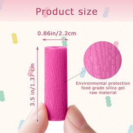 14 PCS Aligner Chewies for Tray Seaters, Dental Teeth Chewies, Orthodontic Chewables Orthodontic Chews for Tray Retainers (Original + Mint + Mango + Strawberry + Grape + Orange + Lemon) (Color)