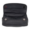 GERMANUS Lorenz Leather Pipe Bag for 2 Pipes in Black