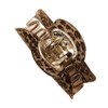 Chunky Leopard Animal Print Hair Claw Clip Clamp Grip