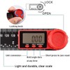 Bestgle Digital Angle Finder Ruler, 200mm/ 7" Digital Angle Finder
