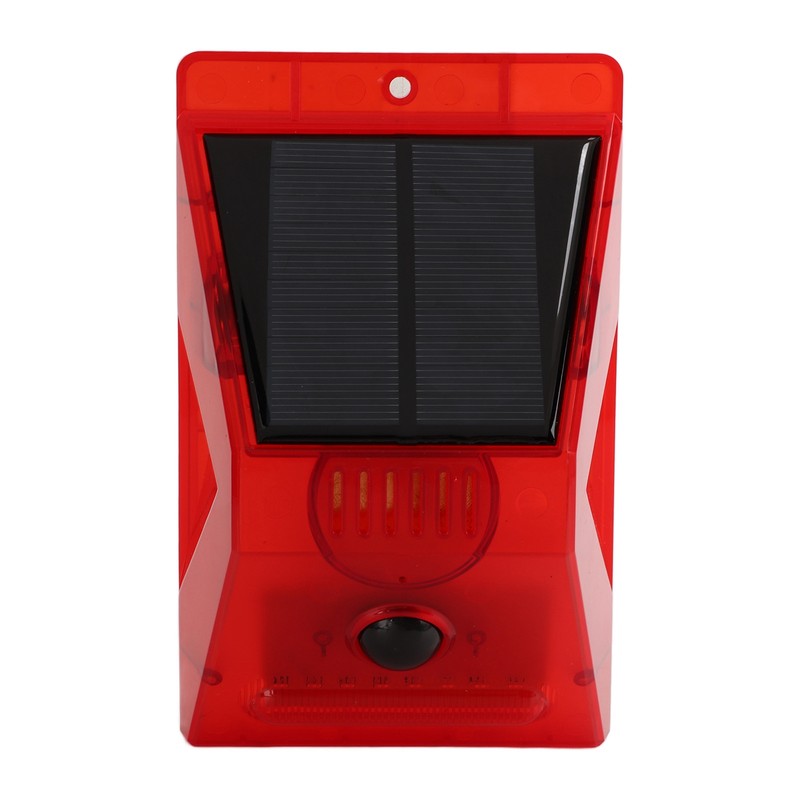 Solar Alarm Solar IP65 Waterproof Solar Alarm Light with Remote