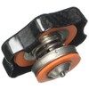 Mishimoto Tapa de radiador de fibra de carbono de 1.3