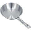 Stainless Steel Frying Pan Single Handle Fried Pan Cookware for