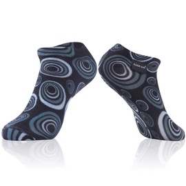 RANDY SUN Ultra-thin Golf Workout & Training Socks, Waterproof Hiking Socks Women Unisex Sport & Breathable Trekking/Skiing Socks, 1 Pair-Black-No Show socks,XS