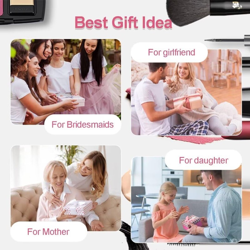 Eptaufty Clear Letter A-Z Initial Makeup Bag with Zipper Traveling,Rainbow