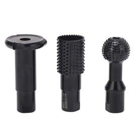 3Pcs Rotary Burr Set M14 Rotary File Wood Carving Burrs for 115 125 Type Angle Grinder
