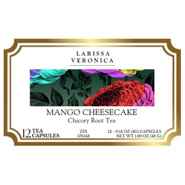 Mango Cheesecake Chicory Root Tea (Single Serve K-Cup Pods) (12 pods, ZIN: 576548) - 2 Pack